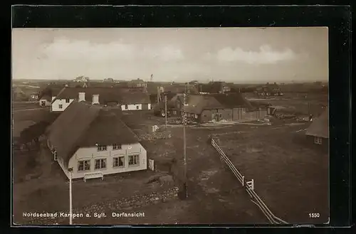 AK Kampen /Sylt, Dorfansicht