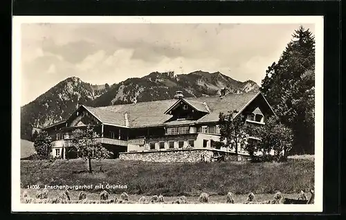 AK Sonthofen, Enschenburgerhof am Walten