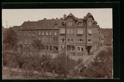 AK Bitterfeld, Konditorei und Cafe von Ludwig Rossmanit am Ratswall