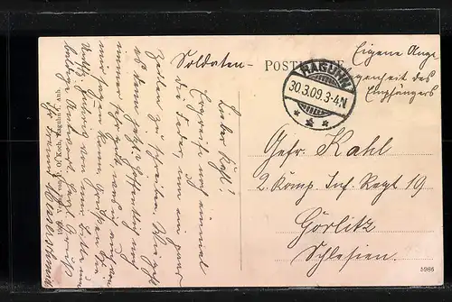 AK Raguhn i. A., Partie in der Schlossstrasse