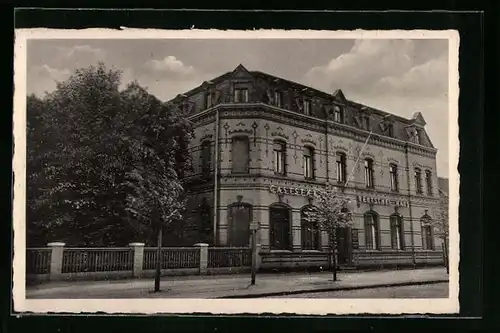 AK Wolfen, Gasthaus Deutsches Haus