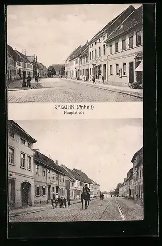 AK Raguhn i. A., Wasserpumpe in der Hauptstrasse