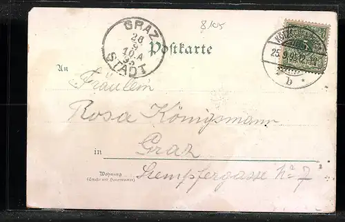 Vorläufer-Lithographie Moritzburg, 1895, Gasthof Adam, Königliches Jagdschloss, Fasan-Palais