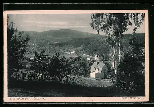 AK Bad Altheide, Blick nach dem Höllental