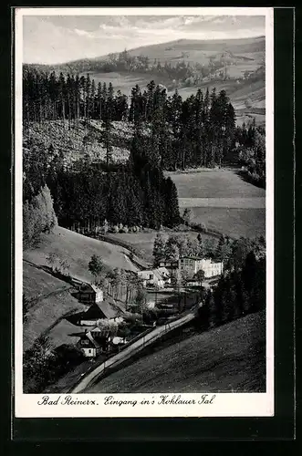 AK Bad Reinerz, Eingang ins Kohlauer Tal