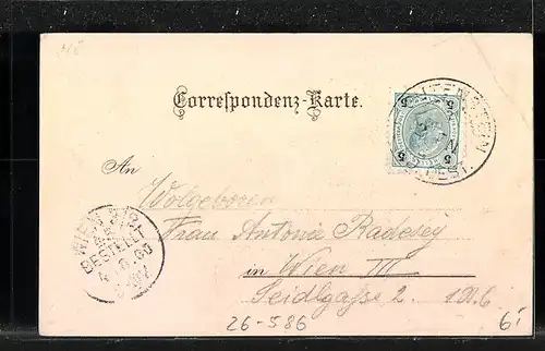 Künstler-AK Karl Heinisch: Gutenstein, Wallfahrtskirche Mariahilfberg