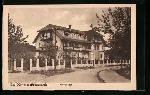 AK Bad Dürrheim, Hotel Karolushaus