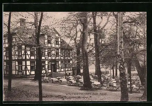 AK Wittmar, Gasthaus Waldwirtschaft Zur Asse