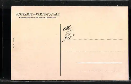 AK Ravensburg, Federburgstrasse mit Turm