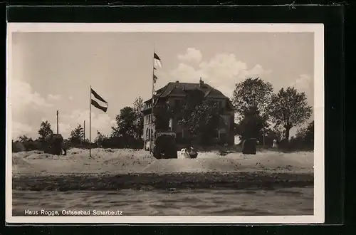 AK Scharbeutz, Hotel-Haus Rogge am Ostseestrand