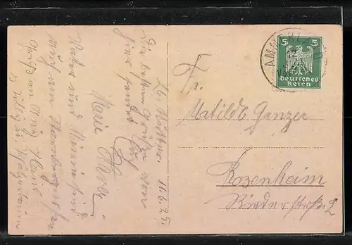 Künstler-AK Ammerland, Gasthof am See von Seb. Sailer