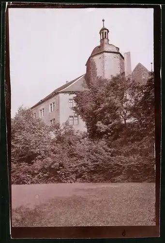 Fotografie Brück & Sohn Meissen, Ansicht Dornburg / Saale, Partie am Alten Schloss