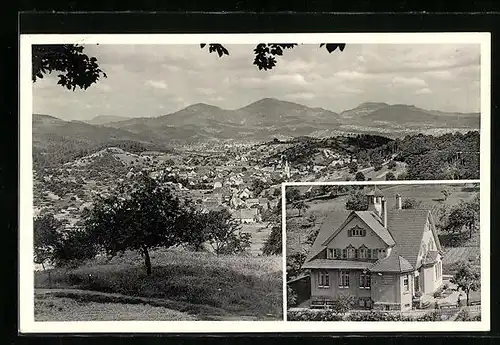 AK Loffenau i. Schwarzw., Ferienheim und Gemeindehaus der Evang. Gemeinschaft