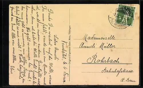 AK Oberweiler, Friedrich-Hilda-Genesungsheim am Berg