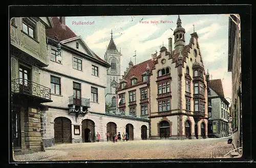 AK Pfullendorf, Partie beim Rathaus