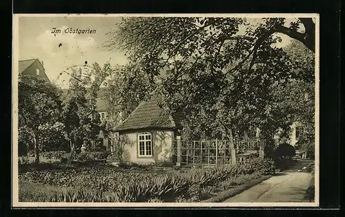 AK Erfurt, Obstgarten des Ursulinenklosters