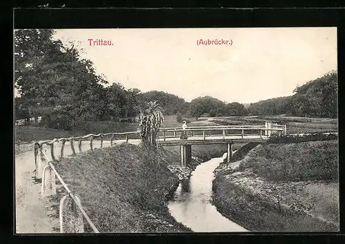 AK Trittau i. H., Partie an der Aubrücke