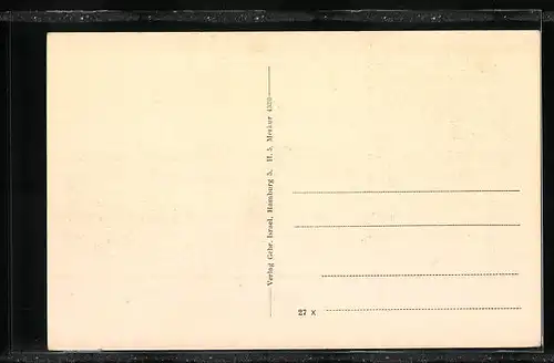 AK Hamburg, Austern-Handlung, Johann Cölln