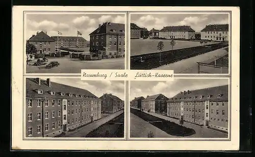 AK Naumburg /Saale, Gebäude der Lüttich-Kaserne