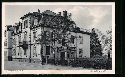 AK Friedberg i. H., Evangelisches Gemeindehaus