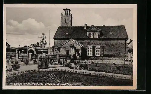 AK Greppin b. Bitterfeld, Neuanlage mit Spielschule