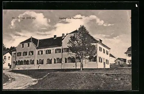 AK Haidmühle, Gasthof zum Bayernwald