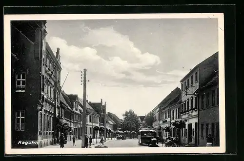 AK Raguhn, Strassenpartie mit Geschäften