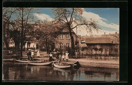 AK Elmshorn, Gasthof zur alten Mühle
