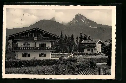 AK Berchtesgaden-Strub, Hotel Haus Elise
