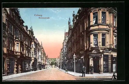 AK Coburg, Partie der Mohrenstrasse