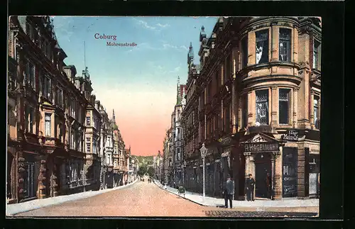 AK Coburg, Partie der Mohrenstrasse