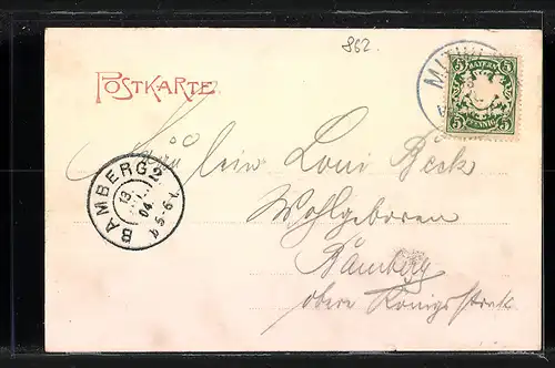 AK Mitwitz, Oberes und Unteres Schloss, Teilansicht