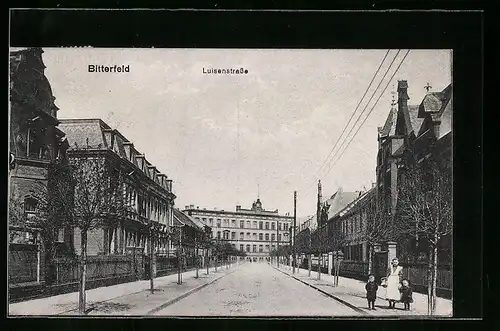 AK Bitterfeld, Partie der Luisenstrasse