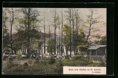 AK Freiberg /Sachsen, Gasthof zu Kl. Schirma