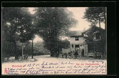AK Reinbek, Bei der Friedenseiche mit Geschäft