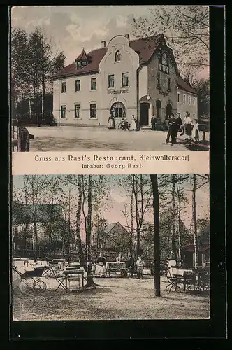 AK Kleinwaltersdorf, Rasts Restaurant von Georg Rast