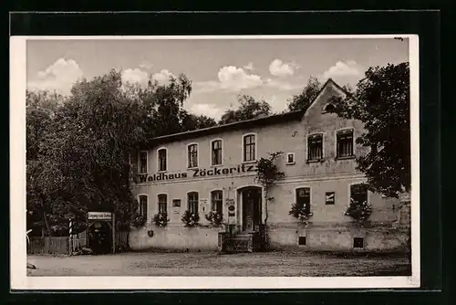 AK Bitterfeld, Gasthof Waldhaus Zöckeritz