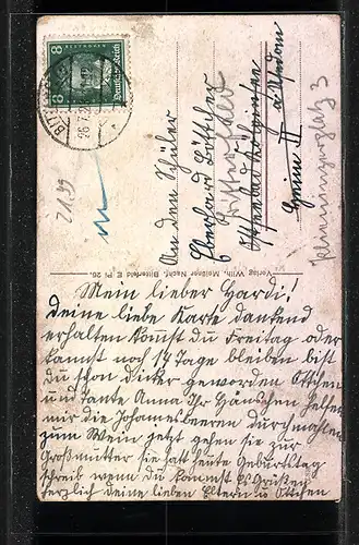 AK Bitterfeld, Kolonie der Griesheim-Elektron-Werke, Brüer Lang Strasse, Ertel Strasse