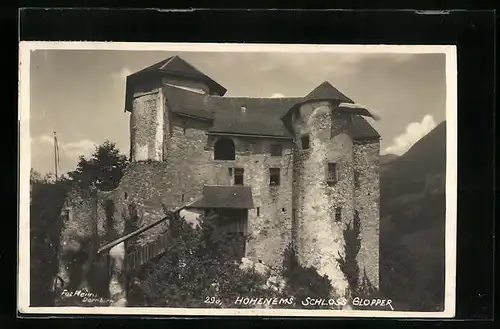 AK Hohenems, Schloss Glopper