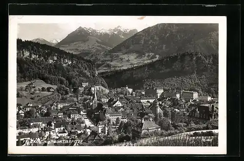 AK Feldkirch, Gesamtansicht gegen Gurtisspitze