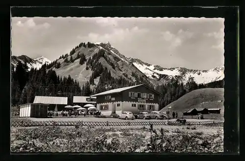 AK Baad /Kleinwalsertal, Alpengasthof Noris-Hütte