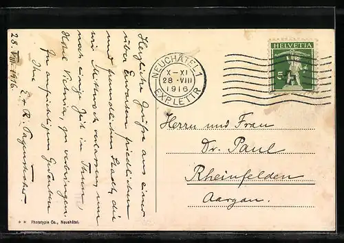 AK Neuchatel, Le Chateau