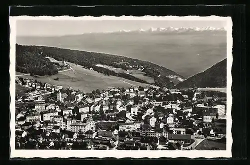 AK Boncourt, Gesamtansicht aus der Vogelschau