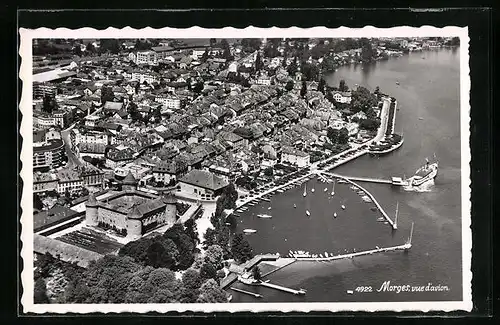 AK Morges, vue d`avion