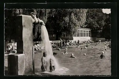 AK Bad Niederbreisig am Rhein, Gr. Schwimmbad