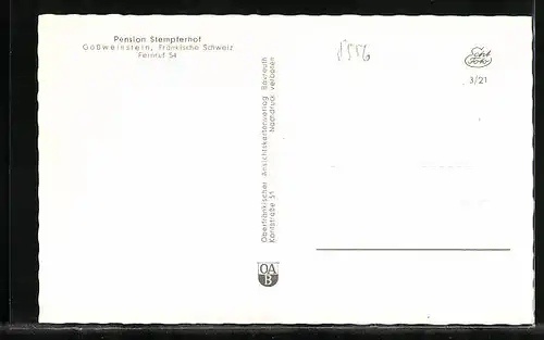 AK Gössweinstein, Pension Stempferhof