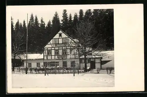 AK Neudorf im Erzgeb., Jugendherberge Rudolf-Marek-Heim