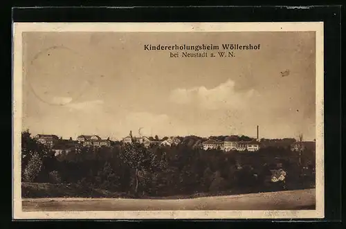 AK Neustadt an der Waldnaab, Kindererholungsheim Wöllershof