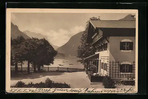 AK Bad Reichenhall, Gasthaus Kibling am Saalachsee