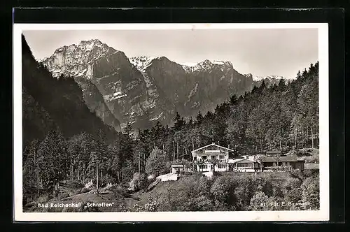 AK Bad Reichenhall, Bergwirtshaus Zum Schroffen